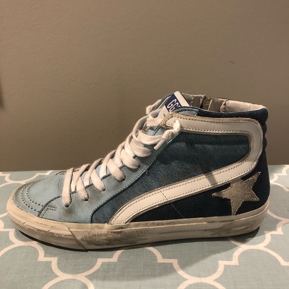 Limited Edition Golden Goose High Top Sneakers - Picture 1 of 11